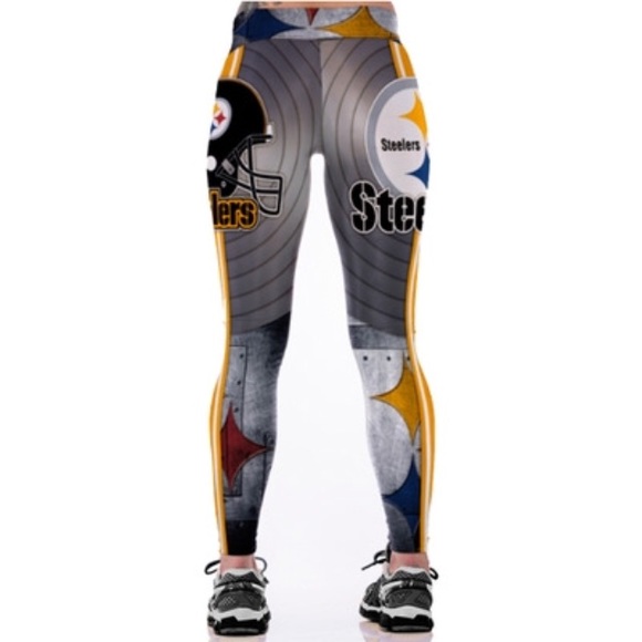 Steelers 3D Gym Yoga NFL leggings - Picture 3 of 3